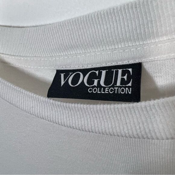 Vogue Magazine Collection Japan Women's Size Large White Long Sleeve T-Shirt - Picture 5 of 8